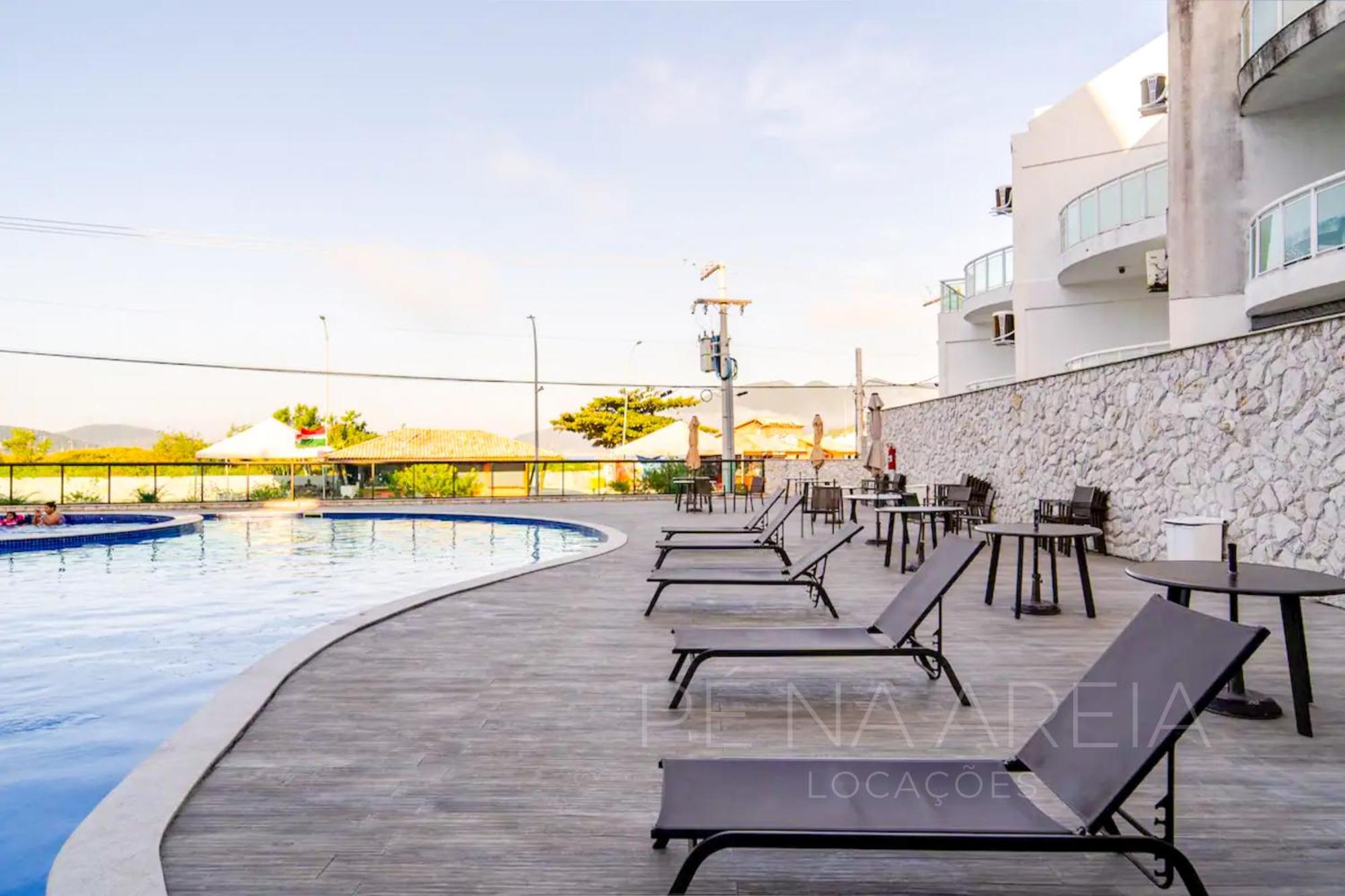 2 Quartos Com Piscina, Vista Mar E Churrasqueira Privativa - 50m Da Dos Anjos *