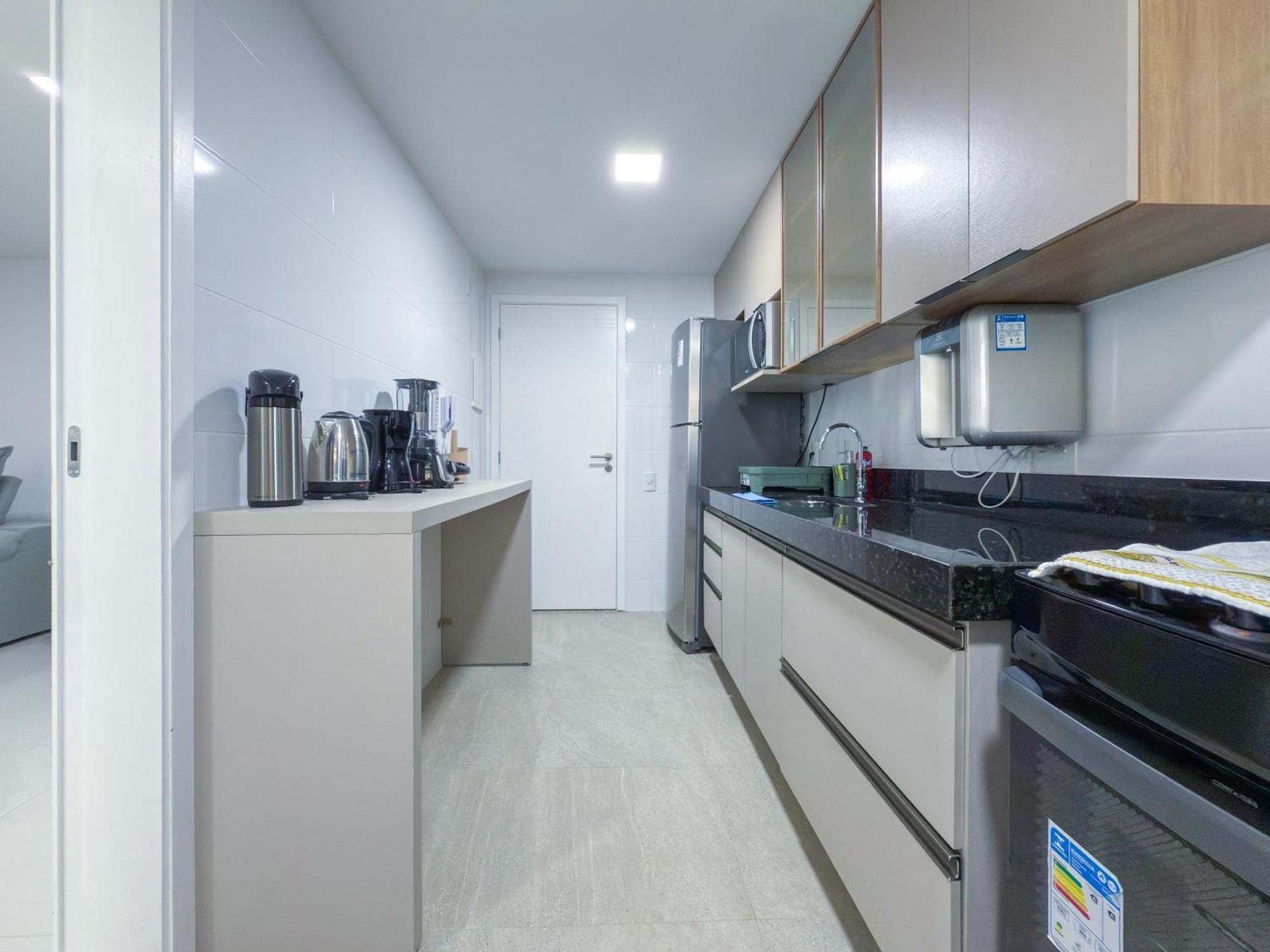 2 Quartos Com Piscina, Vista Mar E Churrasqueira Privativa - 50m Da Dos Anjos Apartment