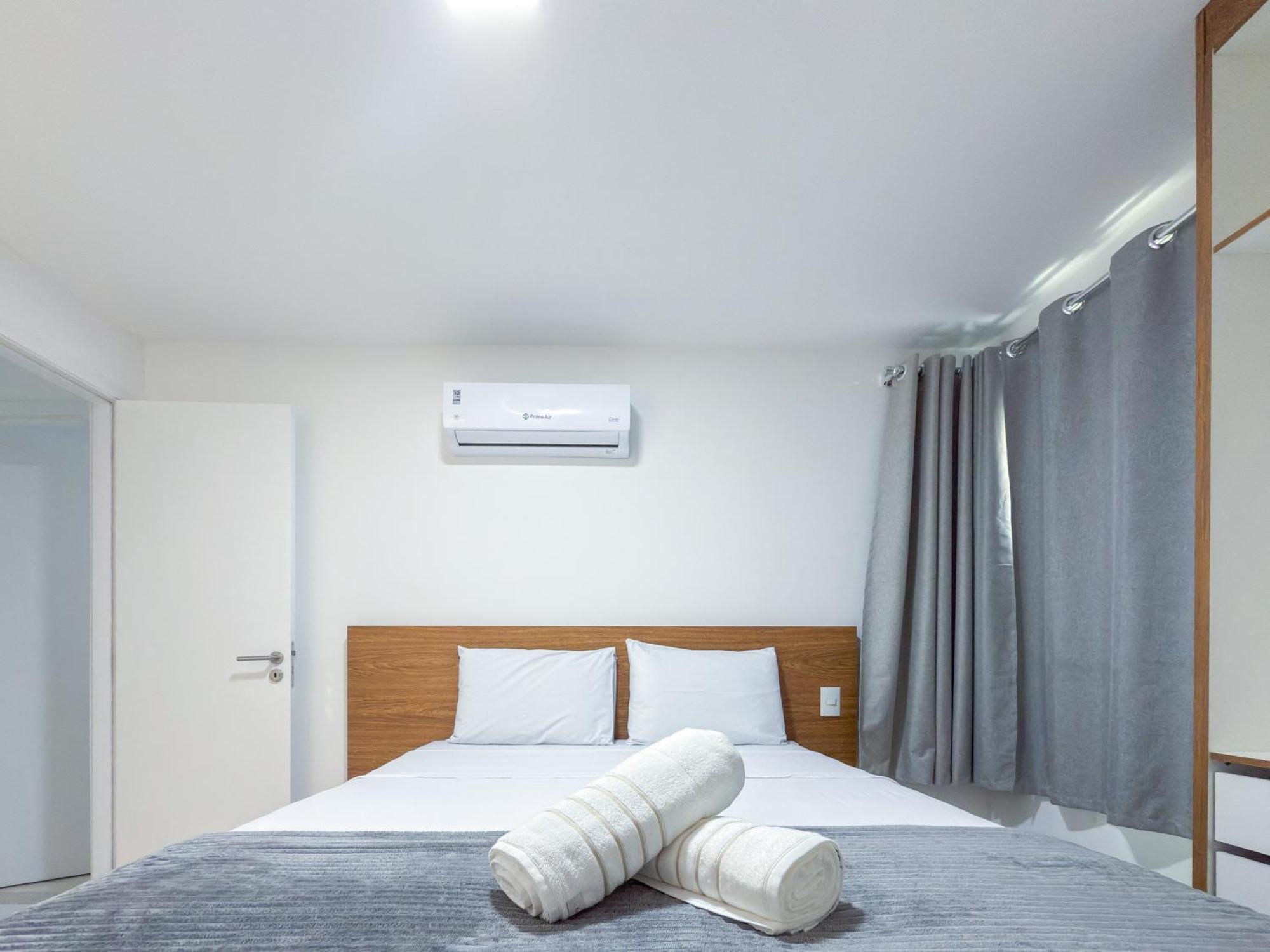 Apartment 2 Quartos Com Piscina, Vista Mar E Churrasqueira Privativa - 50m Da Dos Anjos