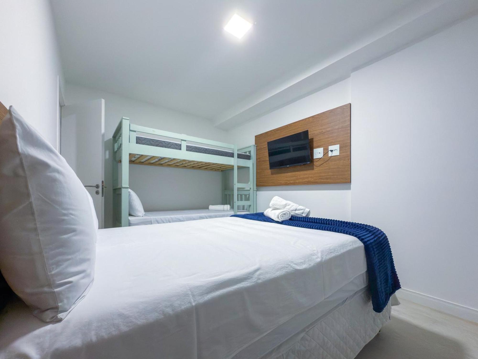 Apartment 2 Quartos Com Piscina, Vista Mar E Churrasqueira Privativa - 50m Da Dos Anjos *