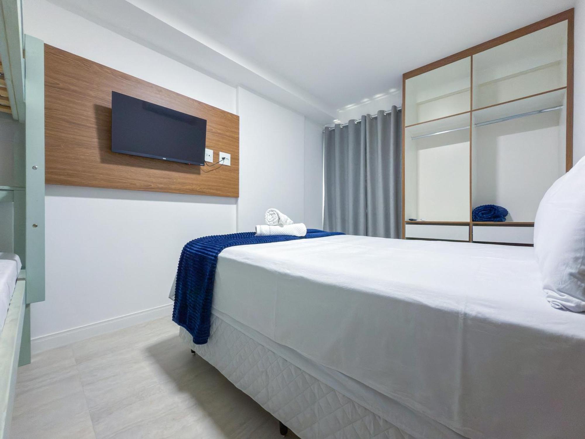 Apartment 2 Quartos Com Piscina, Vista Mar E Churrasqueira Privativa - 50m Da Dos Anjos